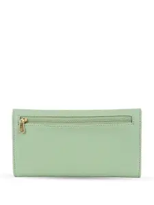 Baggit Women Textured Three Fold Wallet