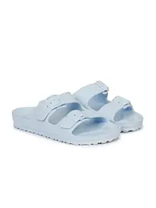 OZZOH Men Buckle Detail Sliders