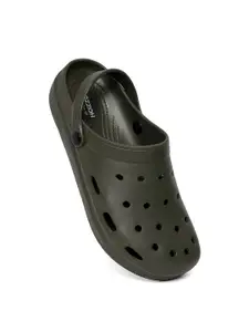 OZZOH Men Self Design Clogs