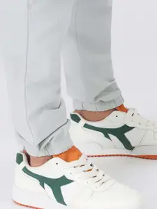 Banana Club Men Mid-Rise Plain Cotton Cargo Trousers