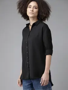 Fab Star Classic Oversized Pure Cotton Casual Shirt
