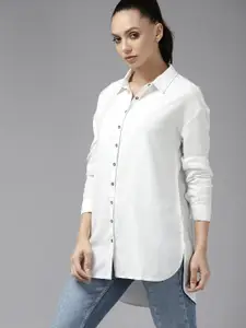 Fab Star Classic Boxy Pure Cotton Casual Shirt