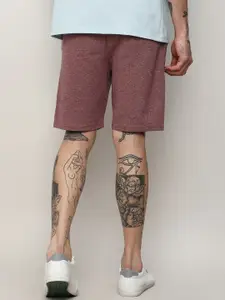 Campus Sutra Men Mid Rise Cotton Regular Shorts