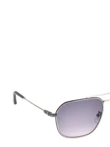 Police Men Square Sunglasses with UV Protected Lens SPLF64K57579SG