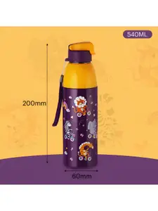 Cello Kidzbee 600 Violet Wild Wheels 3D print cold insulated kids bottle 540ml