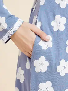 Sweet Dreams Floral Printed Maxi Nightdress