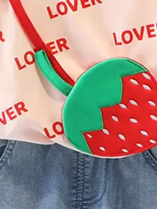 INCLUD Girls Printed T-shirt With Shorts Clothing Set