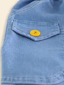 INCLUD Girls Printed T-shirt with Shorts