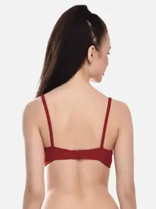 FIMS Pack Of 6 Full Coverage Non Padded Cotton Everyday Bras With All Day Comfort