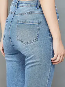 Fame Forever by Lifestyle Women Skinny Fit Clean Look Heavy Fade Cotton Jeans
