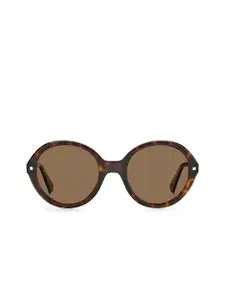 Polaroid Women Round Sunglasses with UV Protected Lens 20479708654SP