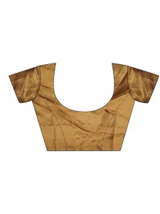 Mitera Floral Printed Ready To Wear Banarasi Saree