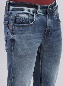 Monte Carlo Men Skinny Fit Clean Look Heavy Fade Whiskers Jeans