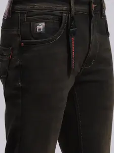 Monte Carlo Men Slim Fit Clean Look Mid-Rise Jeans