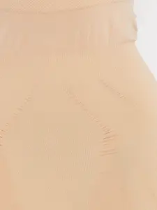 SECRETS BY ZEROKAATA Women Solid Seamless Tummy & Thigh Body Shapewear