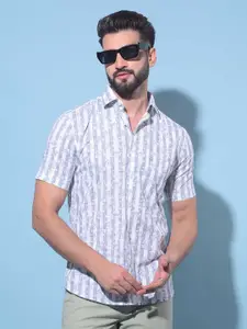 Crimsoune Club Classic Slim Fit Opaque Checked Casual Shirt