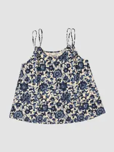 Van Heusen Floral Printed Shoulder Straps Pure Cotton Night Suit