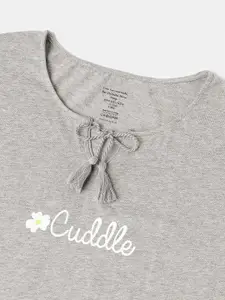 Van Heusen Graphic Printed Pure Cotton Night Suit