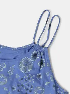 Van Heusen Floral Printed Pure Cotton Night suit