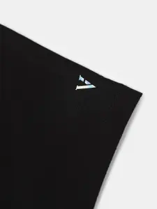 Van Heusen Typography Printed Pure Cotton T-shirt With Shorts