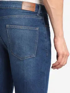 FOREVER 21 Men Straight Fit Light Fade Jeans