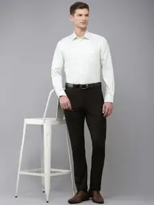 Van Heusen Custom Fit Checked Pure Cotton Formal Shirt