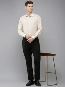 Van Heusen Linen Cotton Custom Striped Formal Shirt