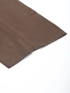 Van Heusen Men Textured Urban Slim Fit Formal Trousers