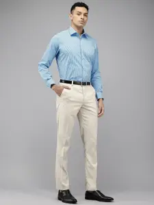 Van Heusen Custom Fit Micro Checked Formal Shirt