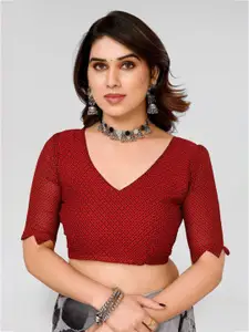 ANAND SAREES Selection Of 2 Abstract Printed Sarees