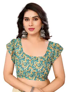 ANAND SAREES Selection Of 2 Floral Printed Sarees