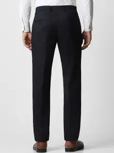 Van Heusen Men Mid-Rise Slim Fit Trousers