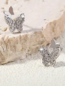 VAGHBHATT Silver-Plated Classic Studs