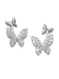 VAGHBHATT Silver Plated Classic Studs