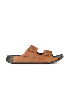 Scholl Men Leather Comfort Sandals