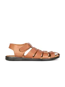 Hush Puppies Men Leather Fisherman Sandals