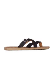 Hush Puppies Men Leather Comfort Sandals