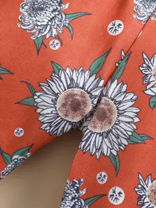 StyleCast x Revolte Girls Printed Top with Palazzos