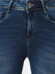 Kraus Jeans Women Super Skinny Fit Light Fade Clean Look Stretchable Jeans