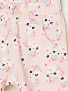 Juniors by Lifestyle Girls Conversational Printed Pure Cotton Shorts