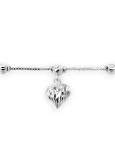 Taraash Men 925 Sterling Silver Link Bracelet