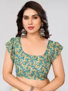 ANAND SAREES Selection Of 2 Floral Printed Sarees