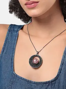SOHI Ethereal Ember Pendant With Chain