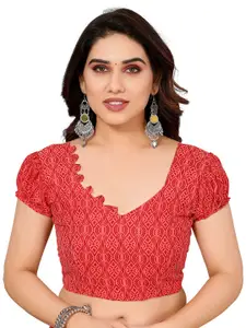 ANAND SAREES Pack of 2 Abstract Printed Georgette Saree