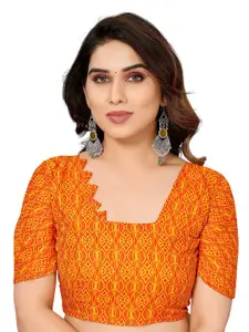 ANAND SAREES Pack of 2 Abstract Printed Georgette Saree