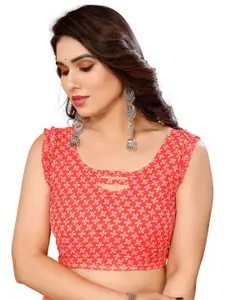 ANAND SAREES Selection Of 2 Polka Dot Printed Sarees