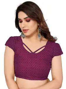 ANAND SAREES Selection Of 2 Geometric Printed Sarees