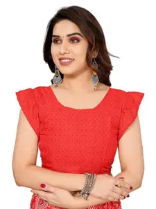 ANAND SAREES Selection of 2 Abstract Printed Sarees