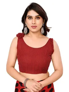 ANAND SAREES Pack Of 2 Polka Dot Printed Georgette Saree