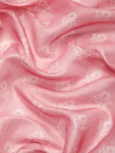 Silk Land Floral Kanjeewaram Zari Silk Digital Print saree